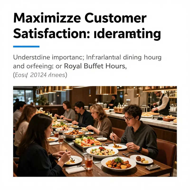 Interior of Royal Buffet, showing happy diners and the lively atmosphere.