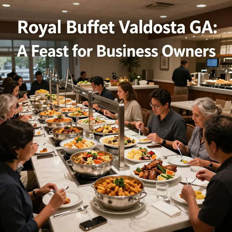 The inviting interior of Royal Buffet Valdosta, where guests can enjoy diverse culinary options.