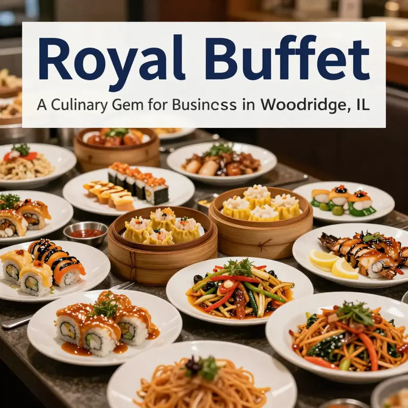 An assortment of dishes demonstrating the diverse menu available at Royal Buffet.