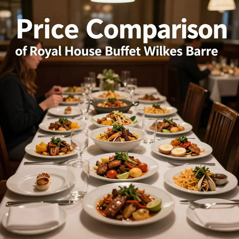 A vibrant buffet display reflecting the diverse offerings similar to those at Royal House Buffet.