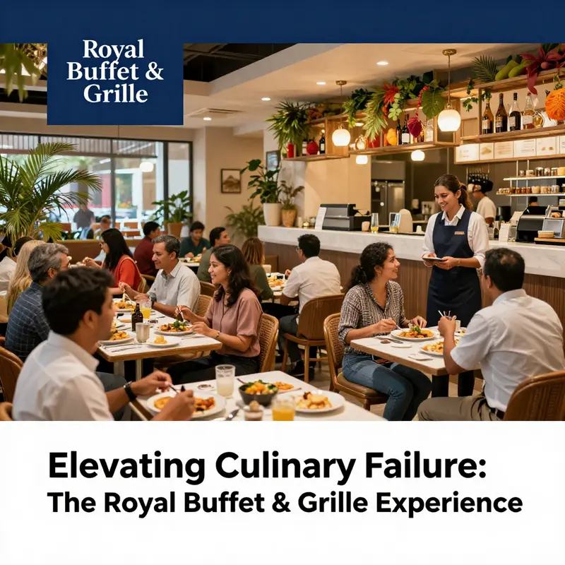 An enticing array of dishes representing the diverse culinary offerings available at Royal Buffet & Grille.