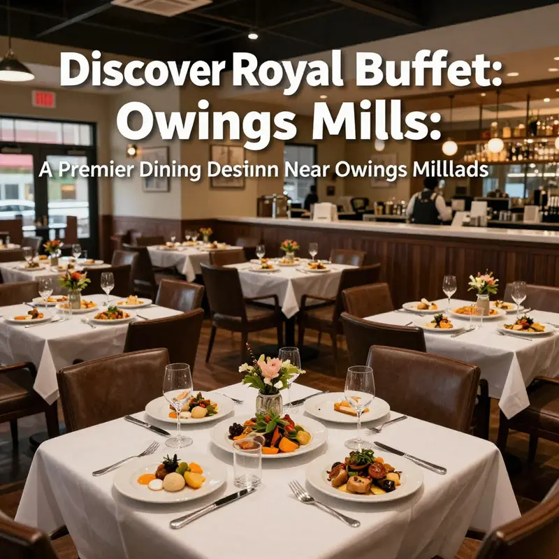 The welcoming dining area of Royal Buffet, ready to serve guests with a diverse selection of buffet offerings.