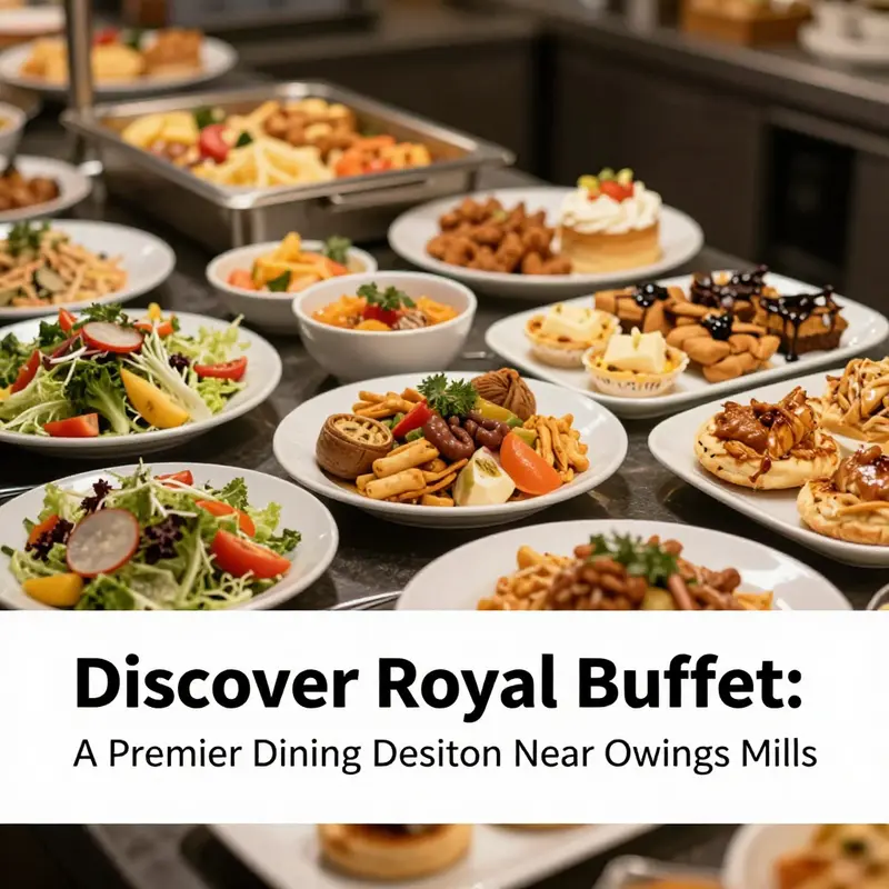 The welcoming dining area of Royal Buffet, ready to serve guests with a diverse selection of buffet offerings.