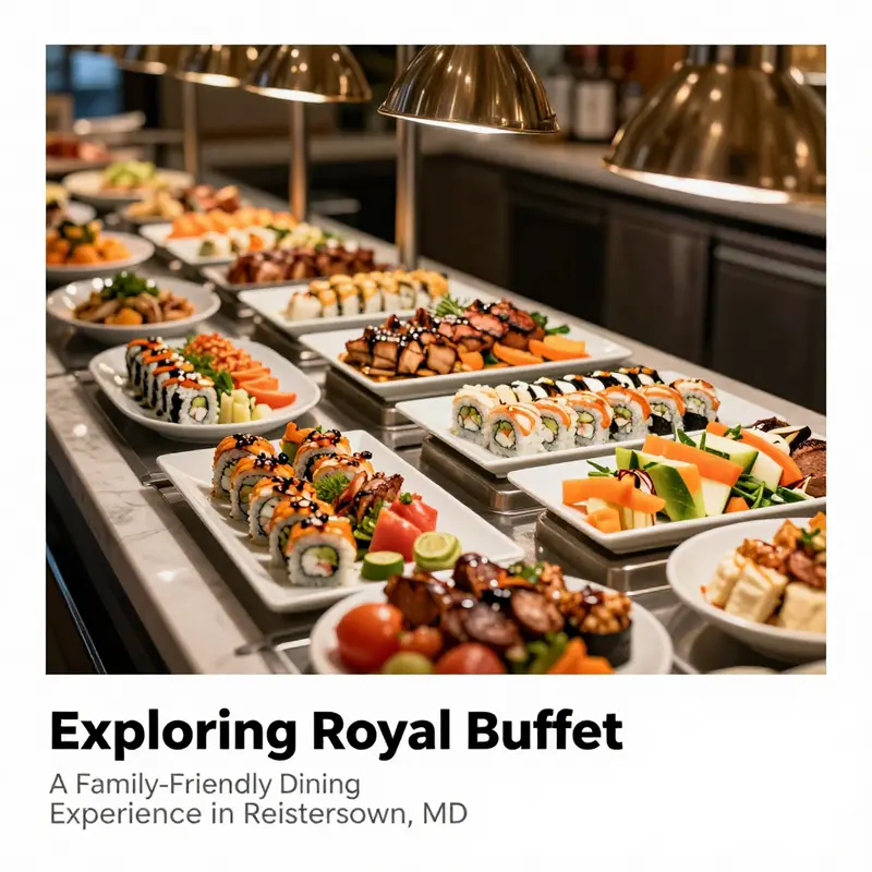 The lively interior of Royal Buffet & Grill, emphasizing its family-friendly environment.