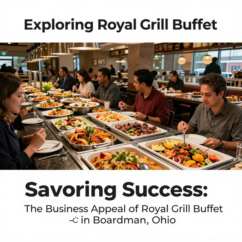 The inviting interior of Royal Grill Buffet, highlighting its diverse menu and welcoming atmosphere.