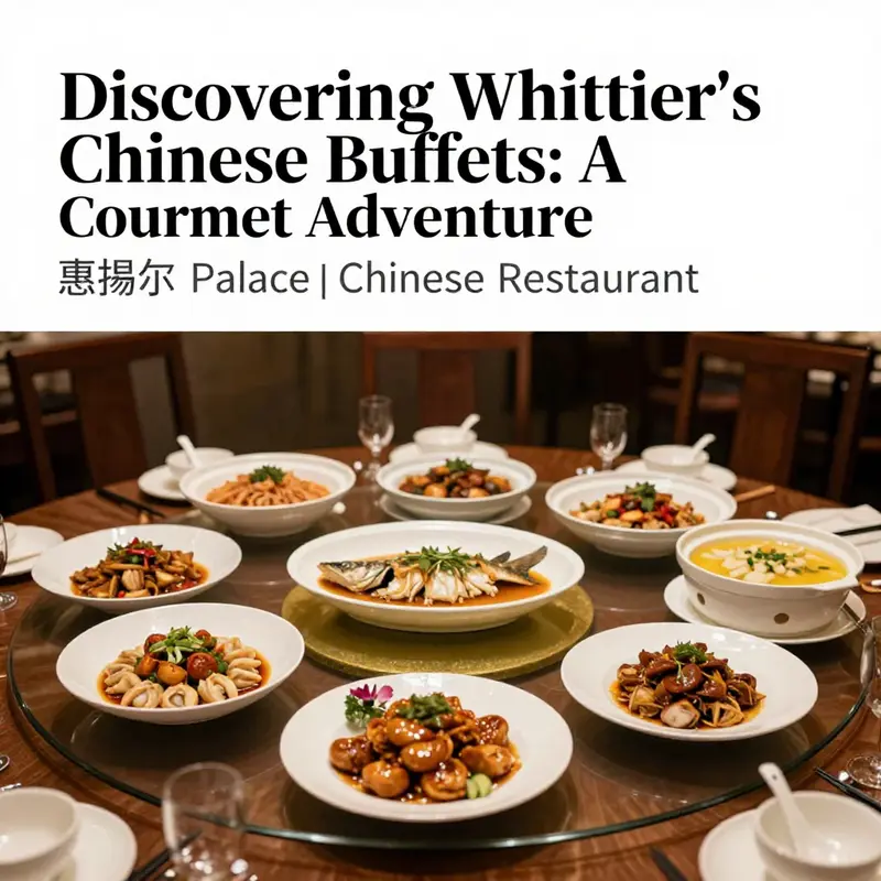 A vibrant display of Asian delicacies at Paradise Buffet, Whittier’s popular dining destination.