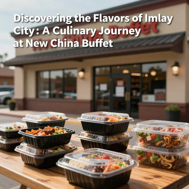 A selection of popular dishes served at New China Buffet, highlighting the variety offered.