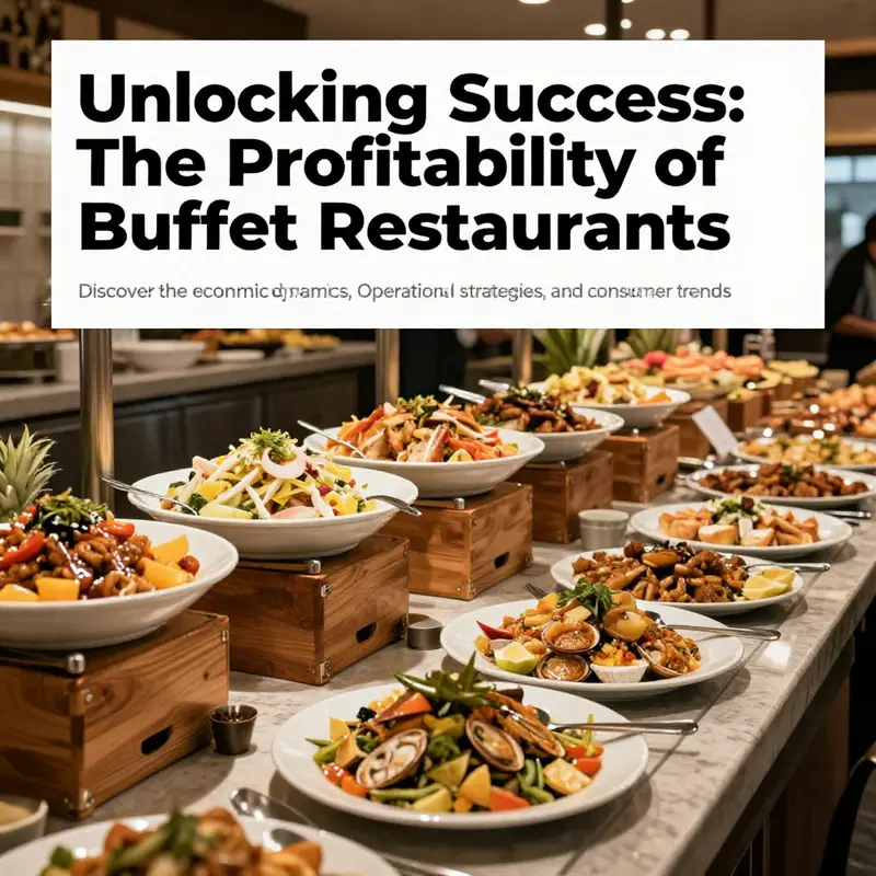 An appealing buffet spread with a variety of dishes, illustrating the diversity and attractiveness of buffet-style dining.