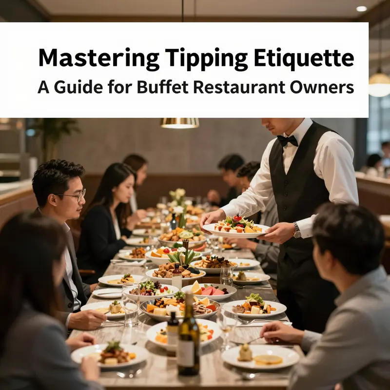 Understanding the nuances of tipping etiquette in buffet restaurants.