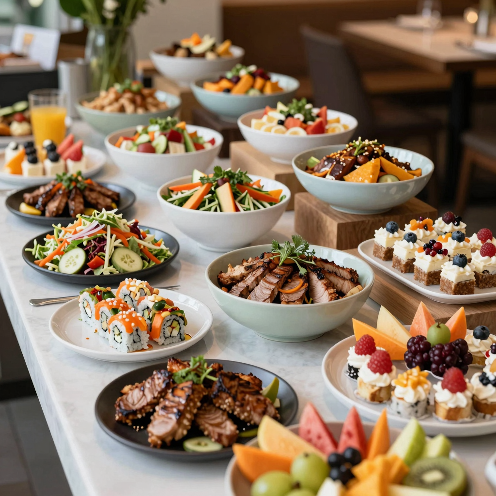 Buffet Food Spread