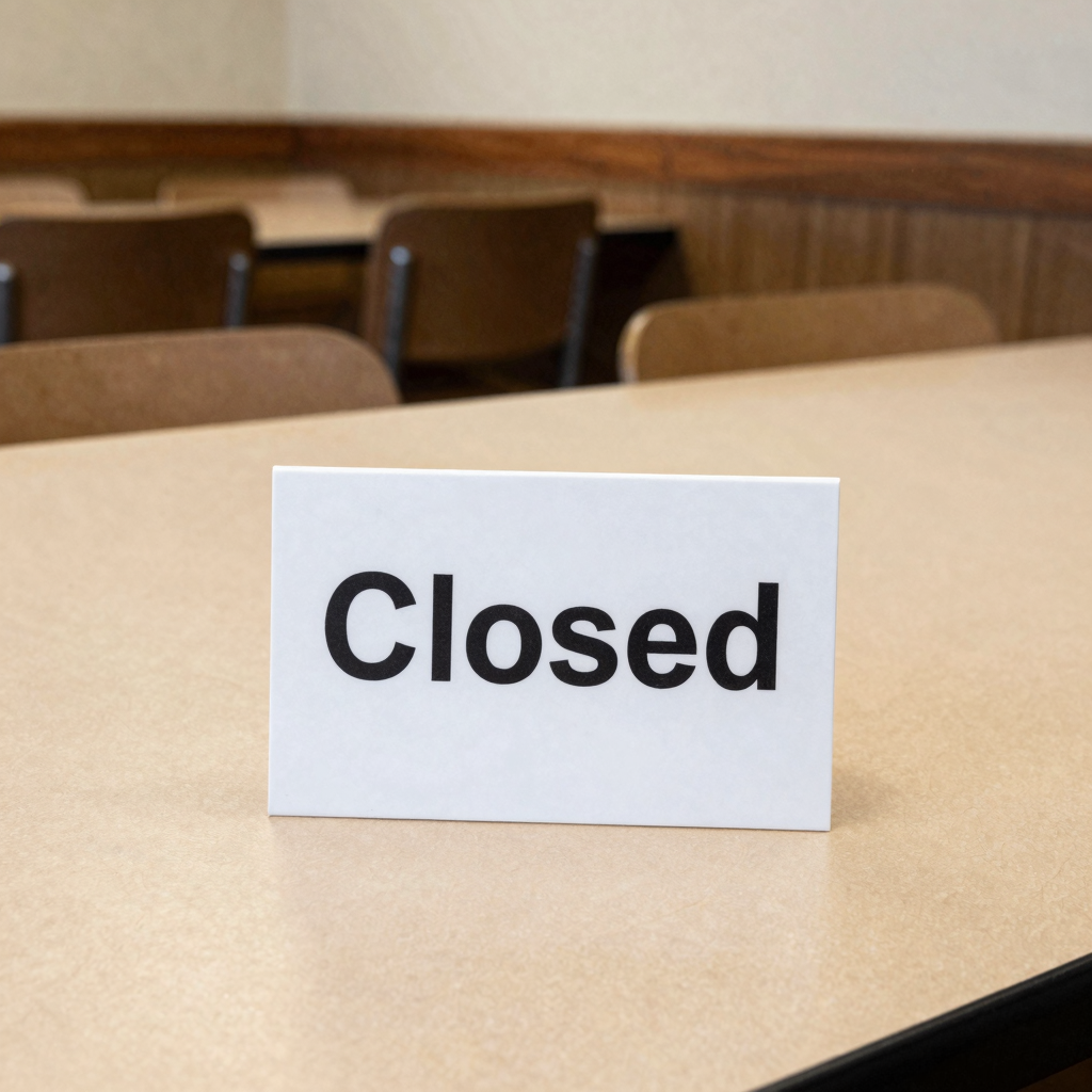 Buffet Restaurant Closures