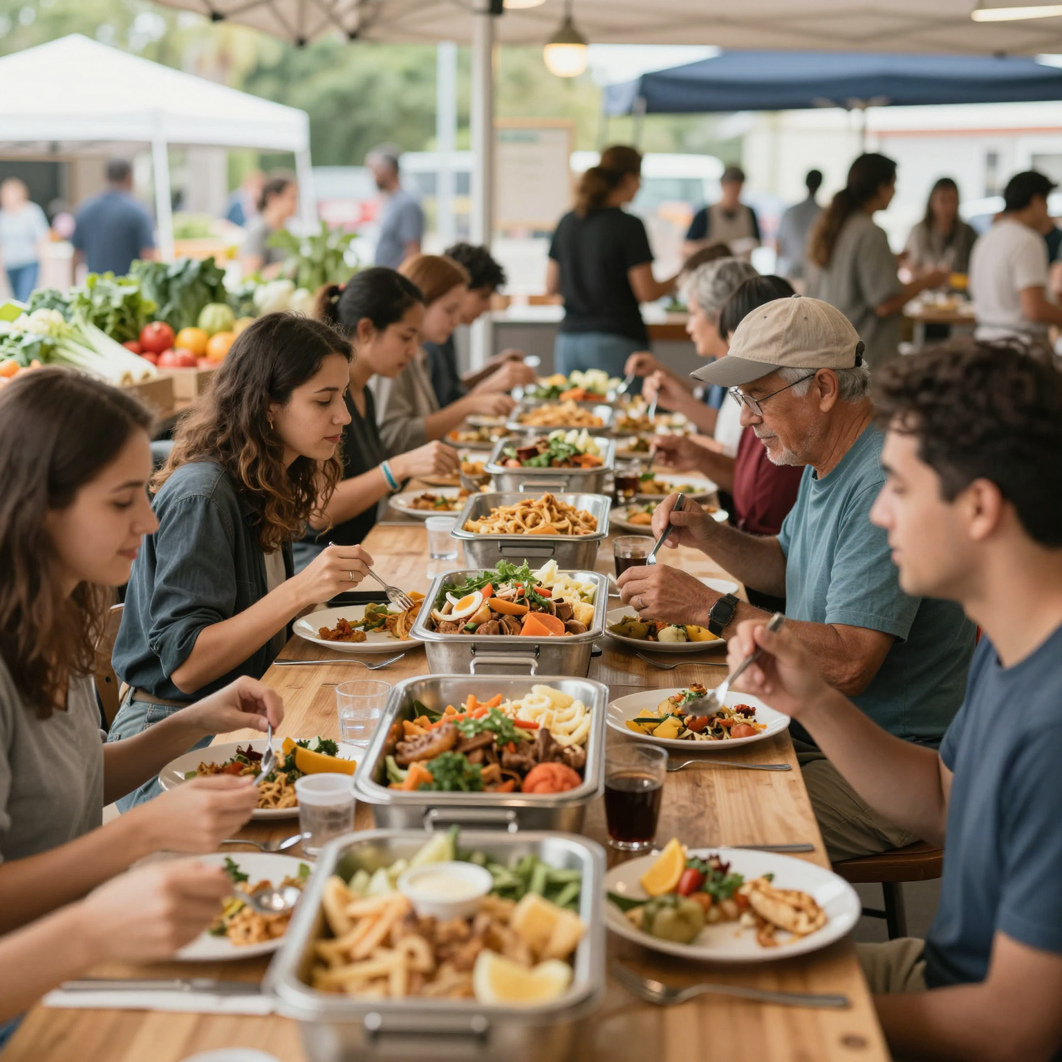 The community impact of local buffet restaurants