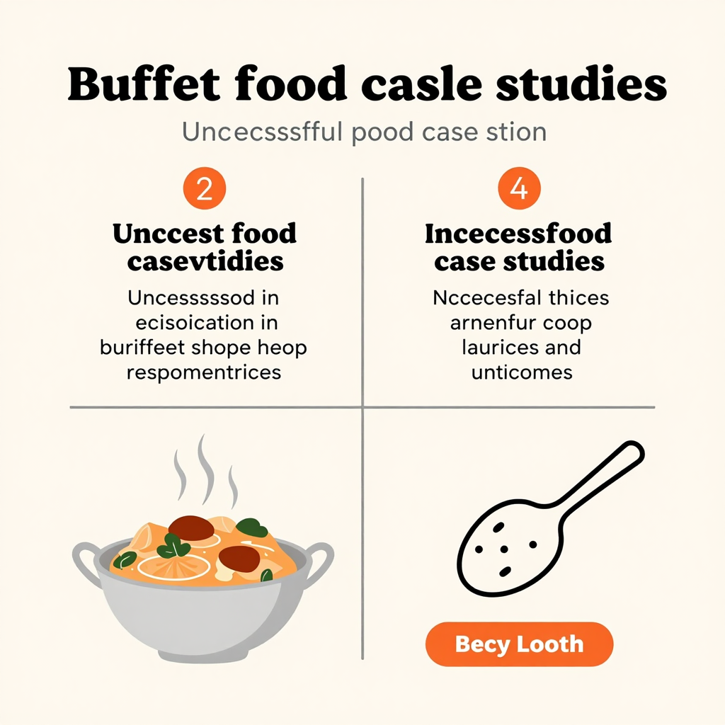 Infographic detailing case studies