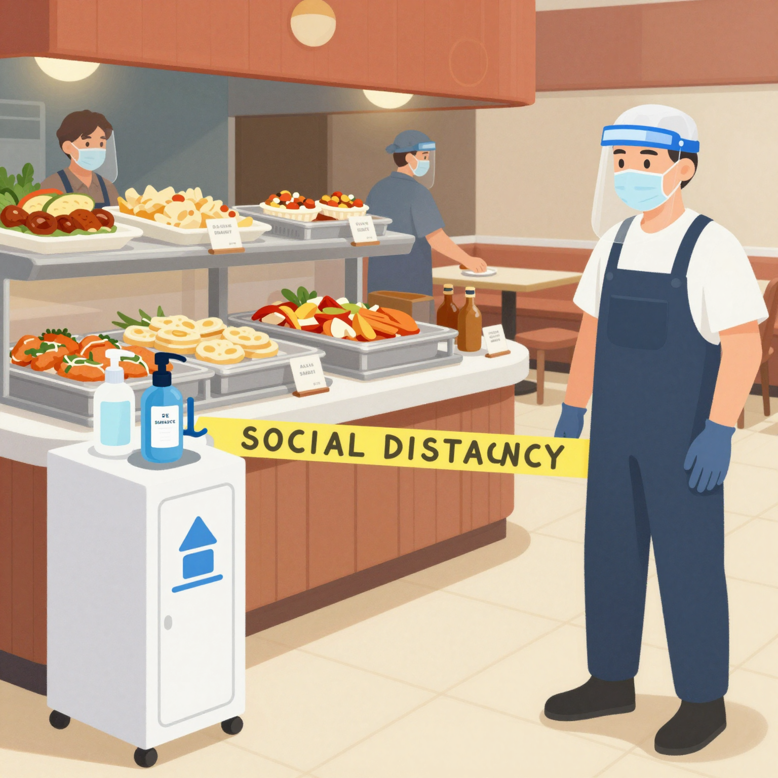 Buffet Restaurant Safety Measures