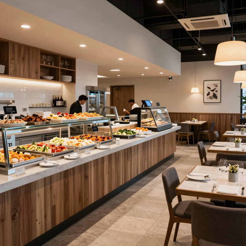 Buffet Restaurant Layout