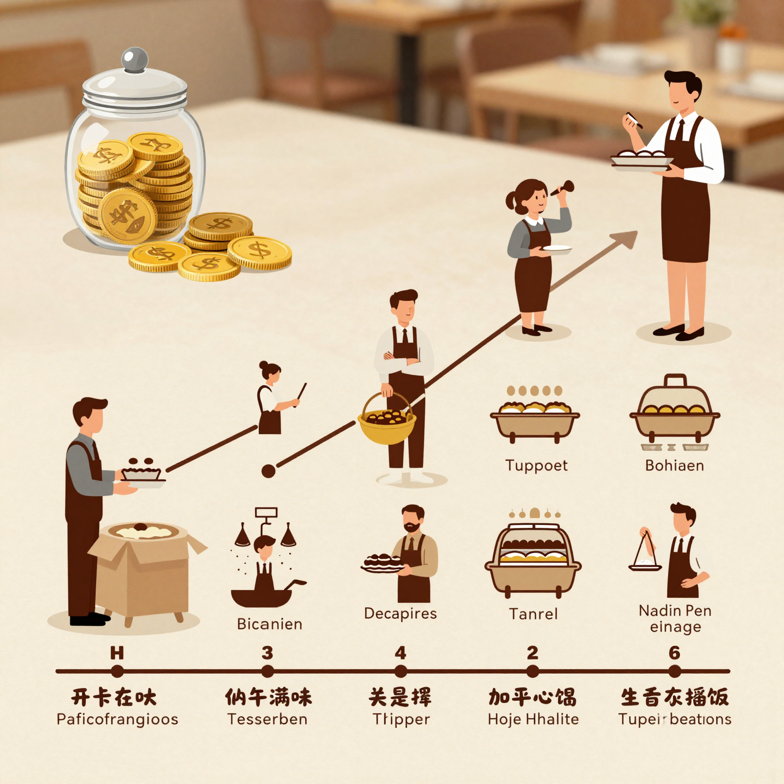 History of Tipping in Buffet Restaurants