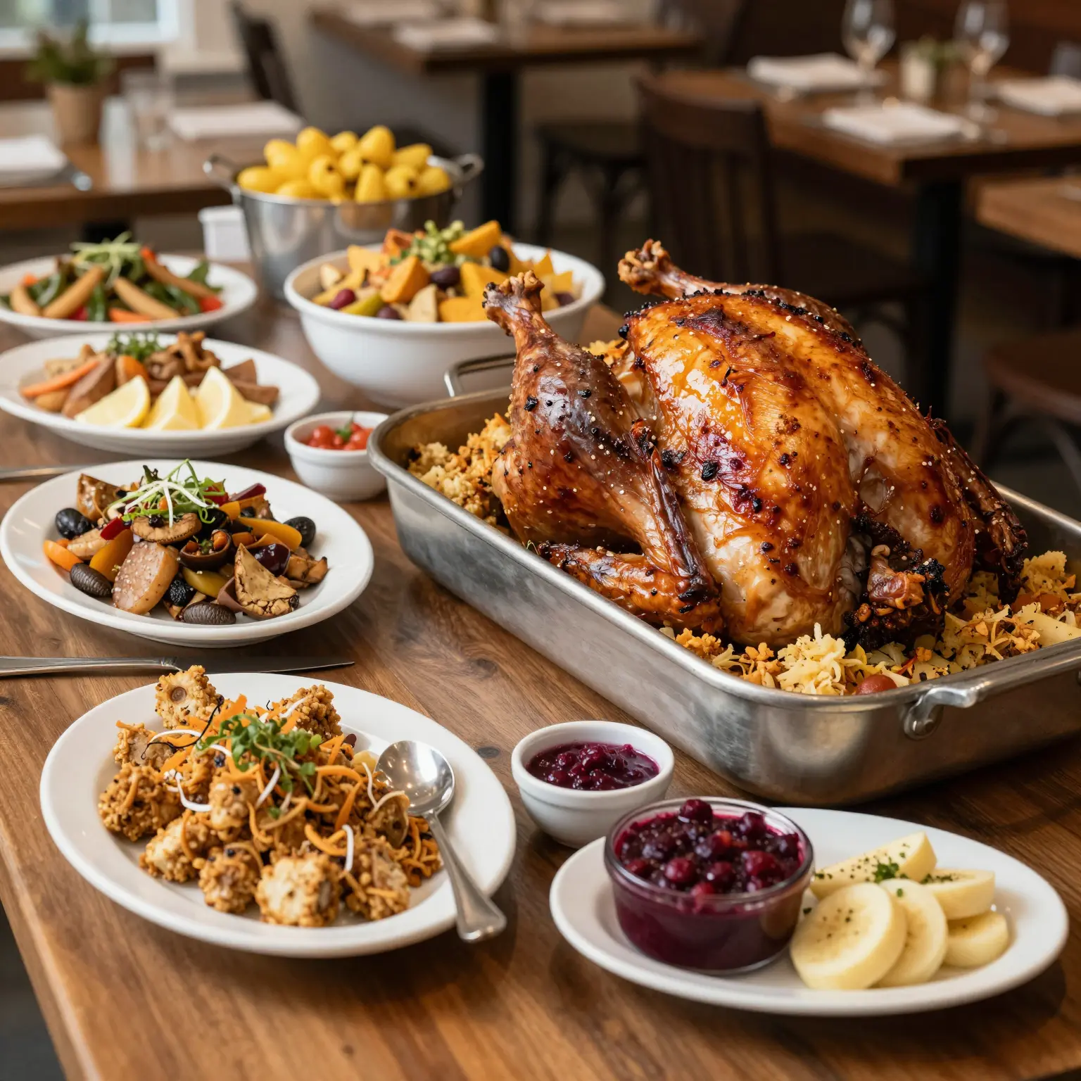 Thanksgiving Buffet at CJ Hummel's