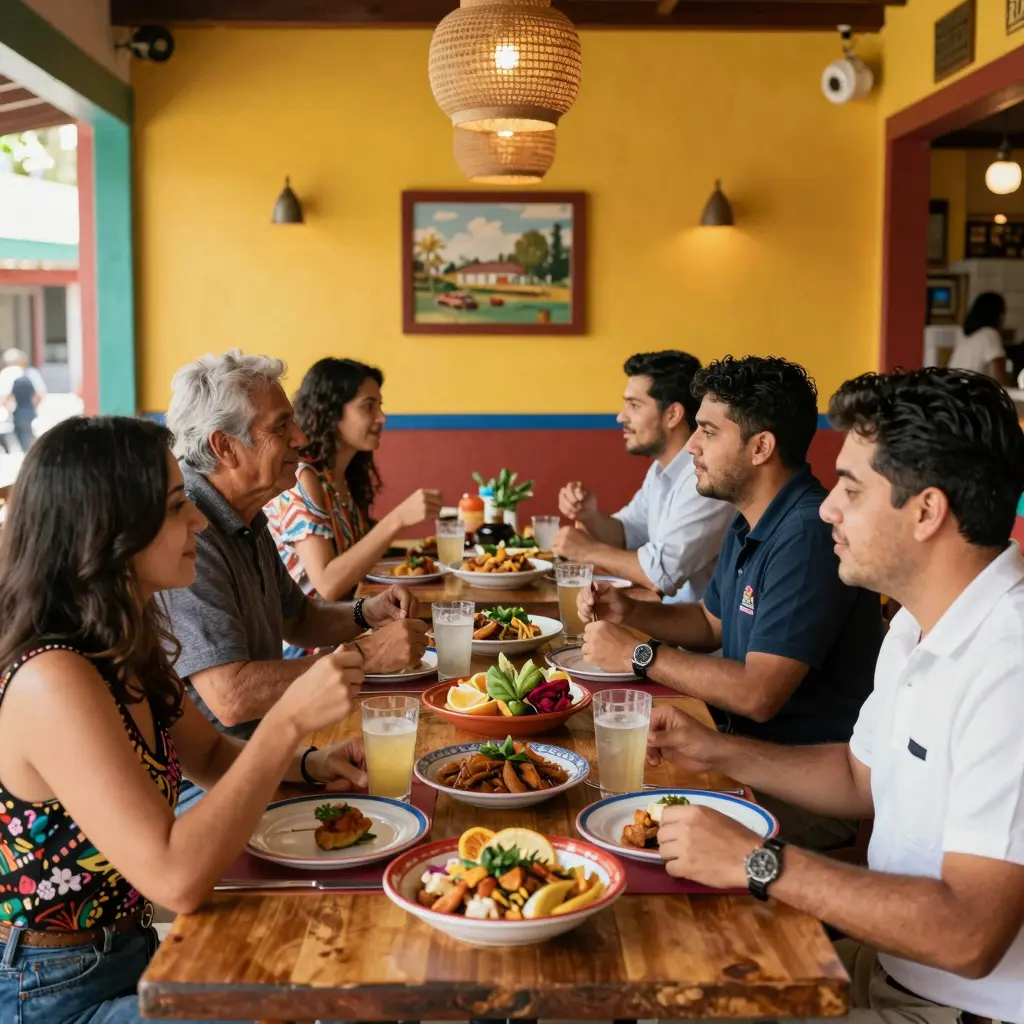 El Indio Dining Atmosphere