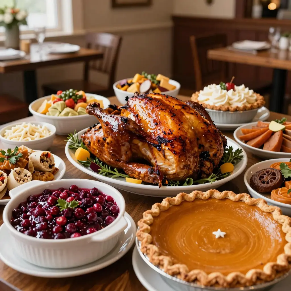 Thanksgiving Buffet Display