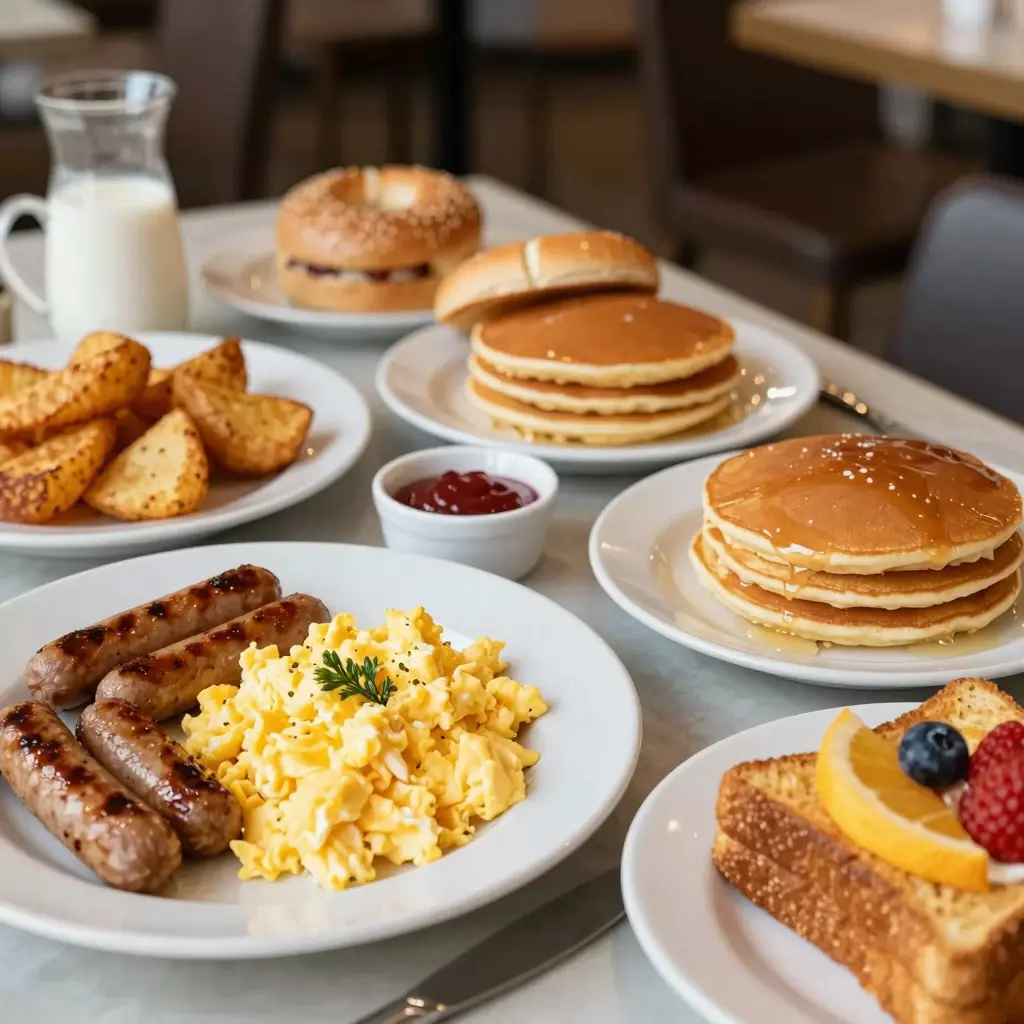 Breakfast Buffet Options at JB's Restaurant