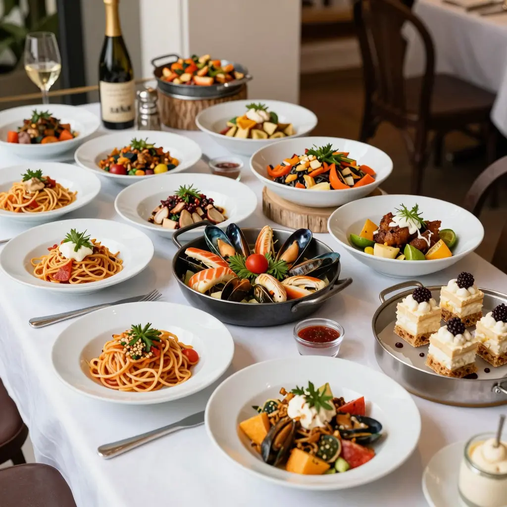 Palazzo Buffet Spread